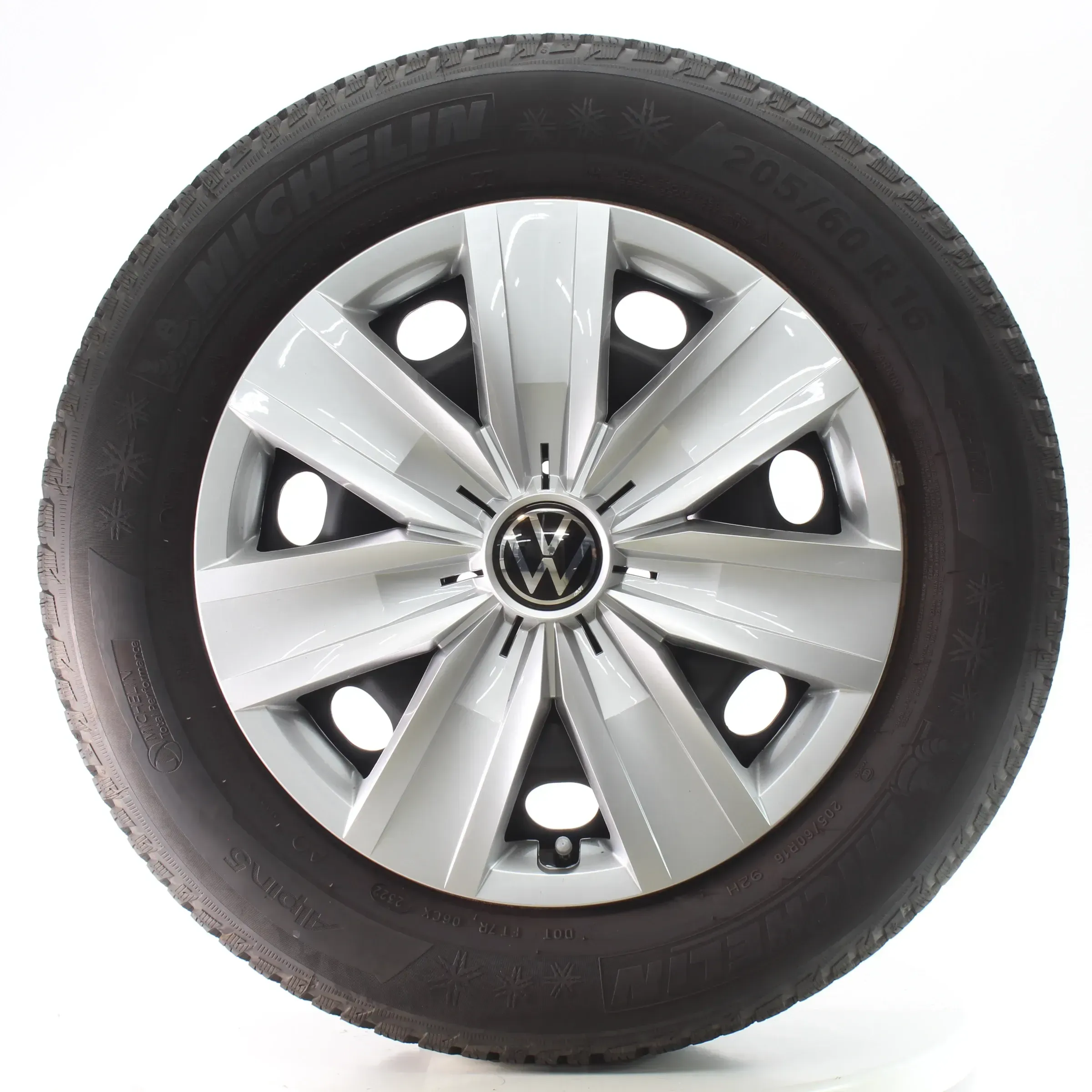 VW T-Roc Audi Q2 Winterräder Stahl Michelin 205/60R16 92H 5Q0601027CK - Bild 1