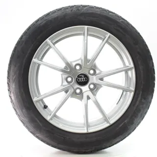 Audi A5 S5 F5 Winterräder 5-Doppelspeichen Goodyear 215/55R17 DOT24 8B3601025A - Bild 3
