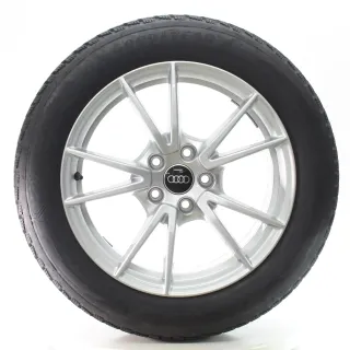 Audi A5 FU B10 Winterräder 5-Doppelspeichen Goodyear 215/55R17 DOT25 8B3601025A - Bild 4