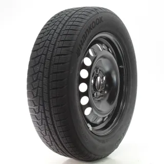 Audi A1 GB VW Polo 2G Winterräder Stahl Hankook 185/65R15 92H DOT25 2Q0601027AG - Bild 6