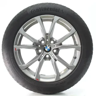 BMW 2er G42 3er G20 G21 Winterräder V-Speiche 776 Conti 225/50R17 DOT25 6883518 - Bild 1