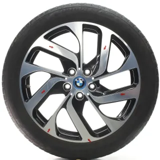 BMW I3 I01 Winterräder Turbinenstyling 428 Schwarz Bridgestone 155/70R19 6856894 - Bild 3