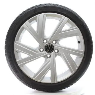 VW Golf 8 VIII GTI R Winterräder Bergamo Bridgestone 225/40R18 92V 5H0601025AB - Bild 3