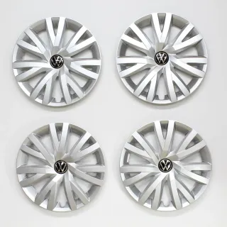 VW Golf 7 8 Radkappen 16 Zoll Radblenden Radzierblenden Original 5H0601147C 4Stk - Bild 1
