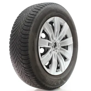 VW Tiguan AD1 Audi Q3 F3 Winterräder Stahl 215/65R17 99H DOT25 5QF601027J/R/T - Bild 6