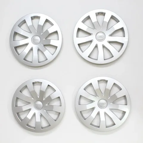 Background image for Audi A1 GB 15 Zoll Radkappen Radblenden Radzierblenden Original 82A601147 4Stk