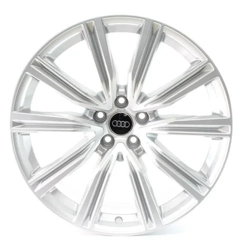 Background image for Audi Q8 SQ8 4M Alufelge 10-Speichen Silber 8,5Jx20 ET20 NEU 4M8601025DK