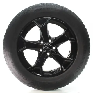 Audi Q3 F3 Winterräder 5-Arm-Secare-Design Schwarz 215/65R17 99H 83A601025AM - Bild 4