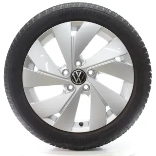 VW Golf 8 VIII CD1 Winterräder Belmont Bridgestone 205/50R17 DOT25 5H0601025B - Bild 4