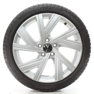 VW Golf 8 VIII GTD GTI R Winterräder Bergamo Pirelli 225/40R18 DOT25 5H0601025AB - Bild 2