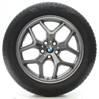 BMW 5er G60 G61 Winterräder Y-Speiche 932 Pirelli 225/55R18 102H DOT24 5A324D5 - Bild 5