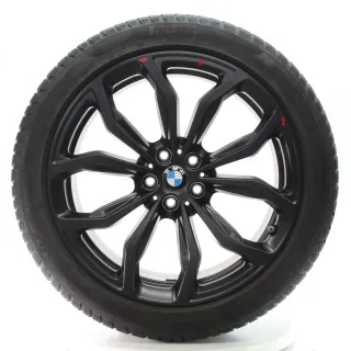 BMW X3 G01 X4 G02 Winterräder Y-Speiche 695 Pirelli 245/45-275/40R20 6881208-9 - Bild 1