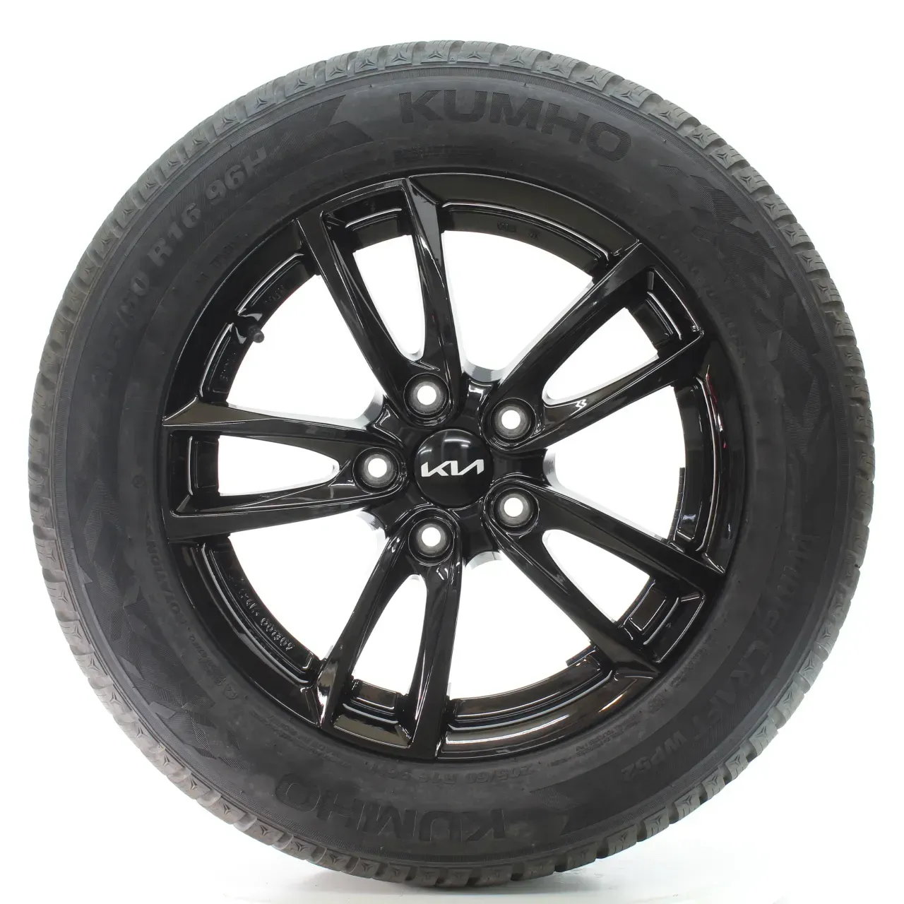 KIA Niro II SG2 Winterräder 5-Doppelspeichen Kumho 205/60R16 96H DOT24 KBA51643 - Bild 1