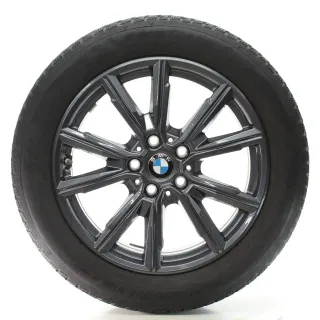 BMW 1er F70 2er F74 Winterräder V-Speiche 967 Goodyear 205/55R17 DOT24 5A45270 - Bild 1