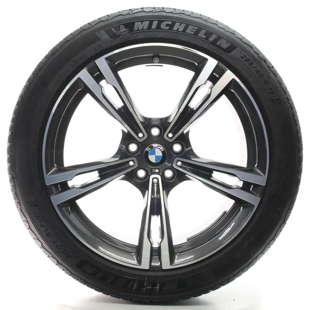 BMW M5 F90 Winterräder M Doppelspeiche 705 Michelin 265/40-285/40R19 7857075-6 - Bild 1