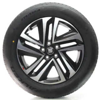 Seat Tarraco KN2 Winterräder Schwarz Glanz Falken 235/55R18 DOT24 5FJ601025C - Bild 2
