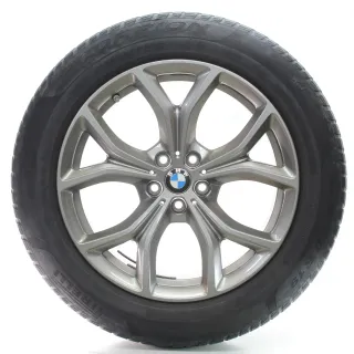 BMW X5 G05 X6 G06 Winterräder V-Speiche 735 Pirelli 265/50R19 110H DOT22 6883752 - Bild 1