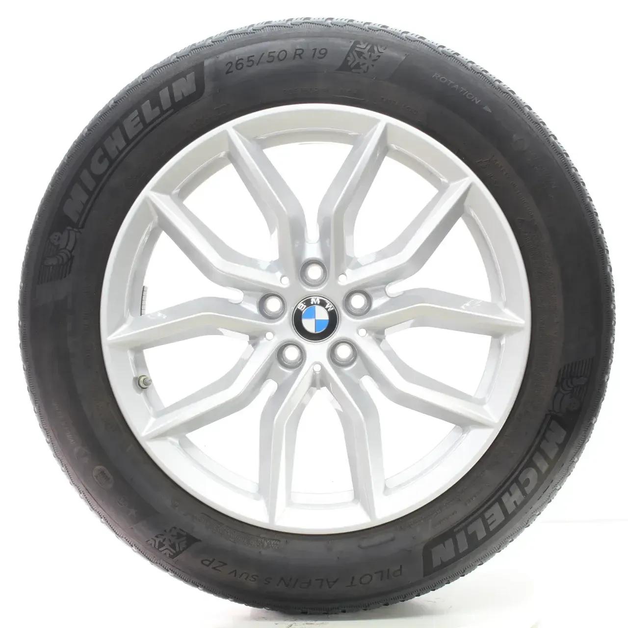 BMW X5 G05 X6 G06 Winterräder V-Speiche 734 Michelin 265/50R19 DOT21 6880685 - Bild 1