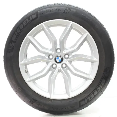 Background image for BMW X5 G05 X6 G06 Winterräder V-Speiche 734 Michelin 265/50R19 DOT21 6880685
