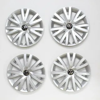 VW Golf 7 8 Radkappen 16 Zoll Radblenden Radzierblenden Original 5H0601147C 4Stk - Bild 1