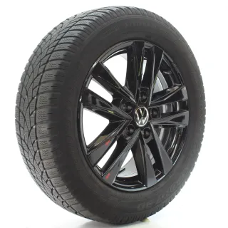 VW Multivan T7 ST Winterräder 5-Doppelspeichen Dunlop 215/60R17 DOT23 7T0071497 - Bild 7