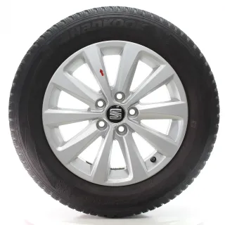 Seat Ibiza V KJ1 Winterräder 10-Speichen Hankook 185/65R15 6F0601025N - Bild 3