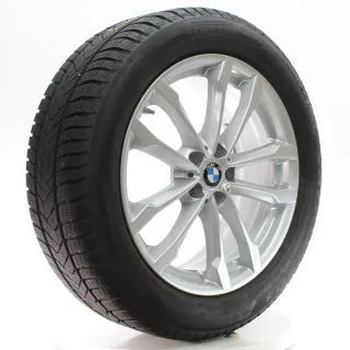 BMW X3 G01 X4 G02 Winterräder V-Speiche 691 Pirelli 245/50R19 105V DOT25 6877325 - Bild 6