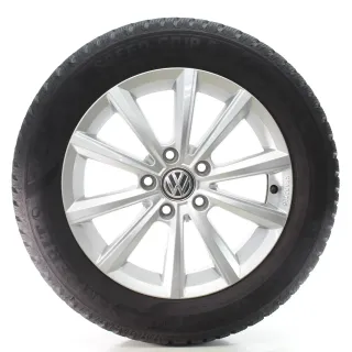 VW Golf VII 5G1 Winterräder Merano Semperit 205/55R16 94H DOT25 5G0071496B - Bild 2