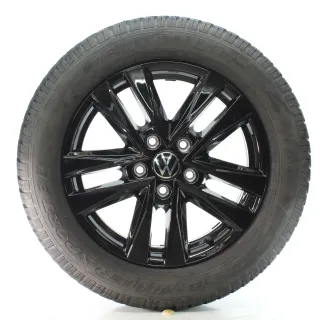 VW Multivan T7 ST Winterräder 5-Doppelspeichen Schwarz 215/60R17 7T0071497 - Bild 4