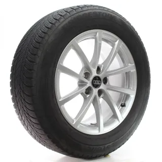 Audi A6 S6 F2 C8 Winterräder 10-Speichen Bridgestone 225/60R17 DOT24 4K0601025 - Bild 6
