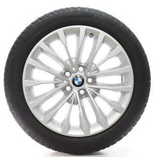 BMW 5er G30 G31 Winterräder W-Speiche 632 Pirelli 245/45R18 100V 6863418 - Bild 3