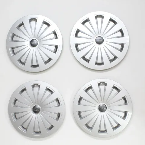 Background image for Audi A4 Avant 8W 16 Zoll Radkappen Radzierblenden Original 8W0601147 4Stk