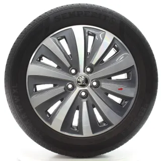 Skoda Superb III 3V Sommerräder Drakon Michelin Semperit 215/55R17 3V0601025AH - Bild 2