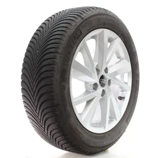 Audi Q2 GAB Winterräder 5-V-Speichen-Design Michelin 215/55R17 DOT25 81A601025C - Bild 6