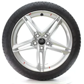 Audi A4 S4 8W Winterräder Sterndesign Goodyear 245/40R18 97V DOT23 8W0601025 - Bild 3