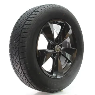 Skoda Kodiaq NS6 Winterräder 5-Arm-Rotor Schwarz 215/65R17 DOT25 565601025AA - Bild 6