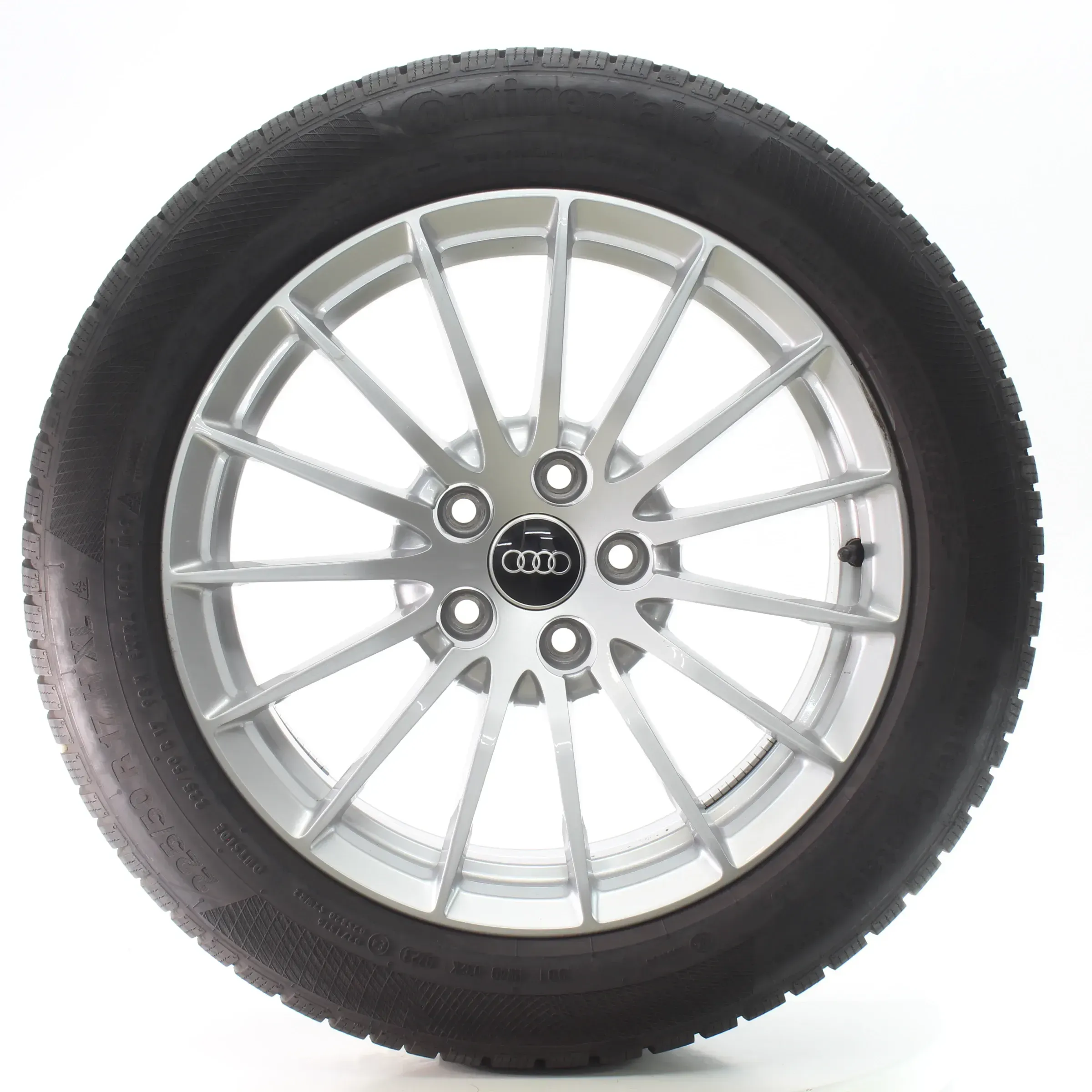 Audi A5 S5 F5 Winterräder 15-Speichen Continental 225/50R17 DOT23 8W0601025AE - Bild 1