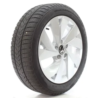 VW Golf 8 VIII CD1 Winterräder Belmont Pirelli 205/50R17 93H DOT25 5H0601025B - Bild 6