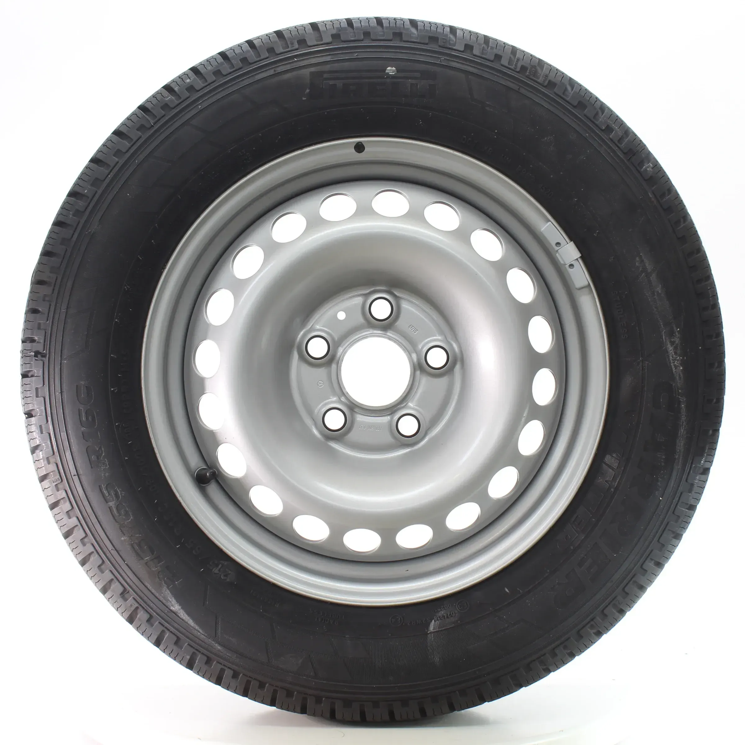 VW T5 T6 7E SG Winterräder Stahl Pirelli 215/65R16 107/109R 106T 7F0601027 - Bild 1