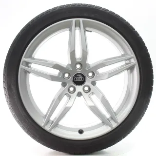 Audi A5 S5 8W Winterräder 5-Arm-Doppelspeiche Conti 255/35R19 DOT24 8W0601025AM - Bild 2