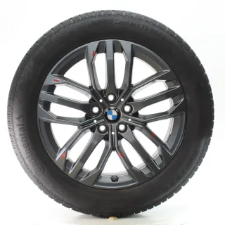 BMW X1 iX1 U11 X2 iX2 U10 Winterräder Doppelspeiche 879 Conti 205/60R18 6898046 - Bild 4