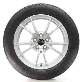 Audi A5 FU B10 Winterräder 5-Doppelspeichen Goodyear 215/55R17 DOT24 8B3601025 - Bild 4