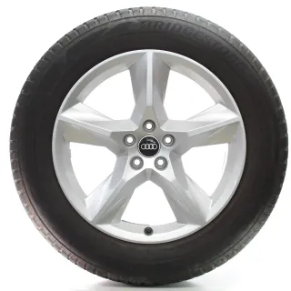 Audi Q7 4M Winterräder 5-Speichen-Stern-Design Bridgestone 255/55R19 4M0601025F - Bild 1
