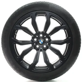 BMW X3 G01 X4 G02 Winterräder Y-Speiche 695 245/45-275/40R20 DOT23 6881208-9 - Bild 1