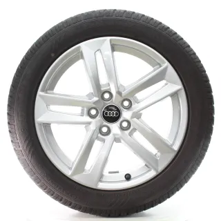 Audi A4 S4 8W Winterräder 5-Parallelspeichen Dunlop 225/50R17 DOT24 8W0601025P - Bild 3