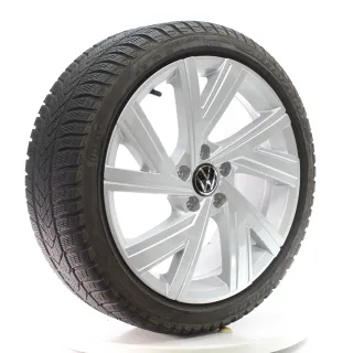 VW Golf 8 VIII GTI R CD1 Winterräder Bergamo Pirelli 225/40R18 DOT25 5H0601025AB - Bild 6