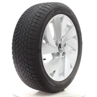 VW Golf 8 VIII CD1 Winterräder Belmont Bridgestone 205/50R17 DOT25 5H0601025B - Bild 6