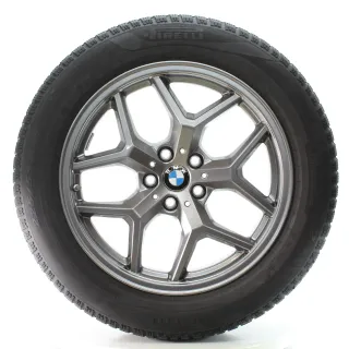 BMW 5er G60 G61 Winterräder Y-Speiche 932 Pirelli 225/55R18 DOT24 36115A324D5 - Bild 1