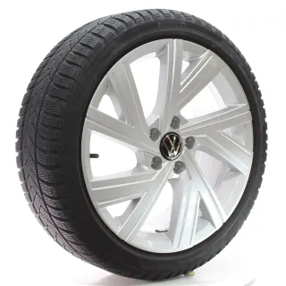 VW Golf 8 VIII GTI R CD1 Winterräder Bergamo Pirelli 225/40R18 DOT24 5H0601025AB - Bild 6