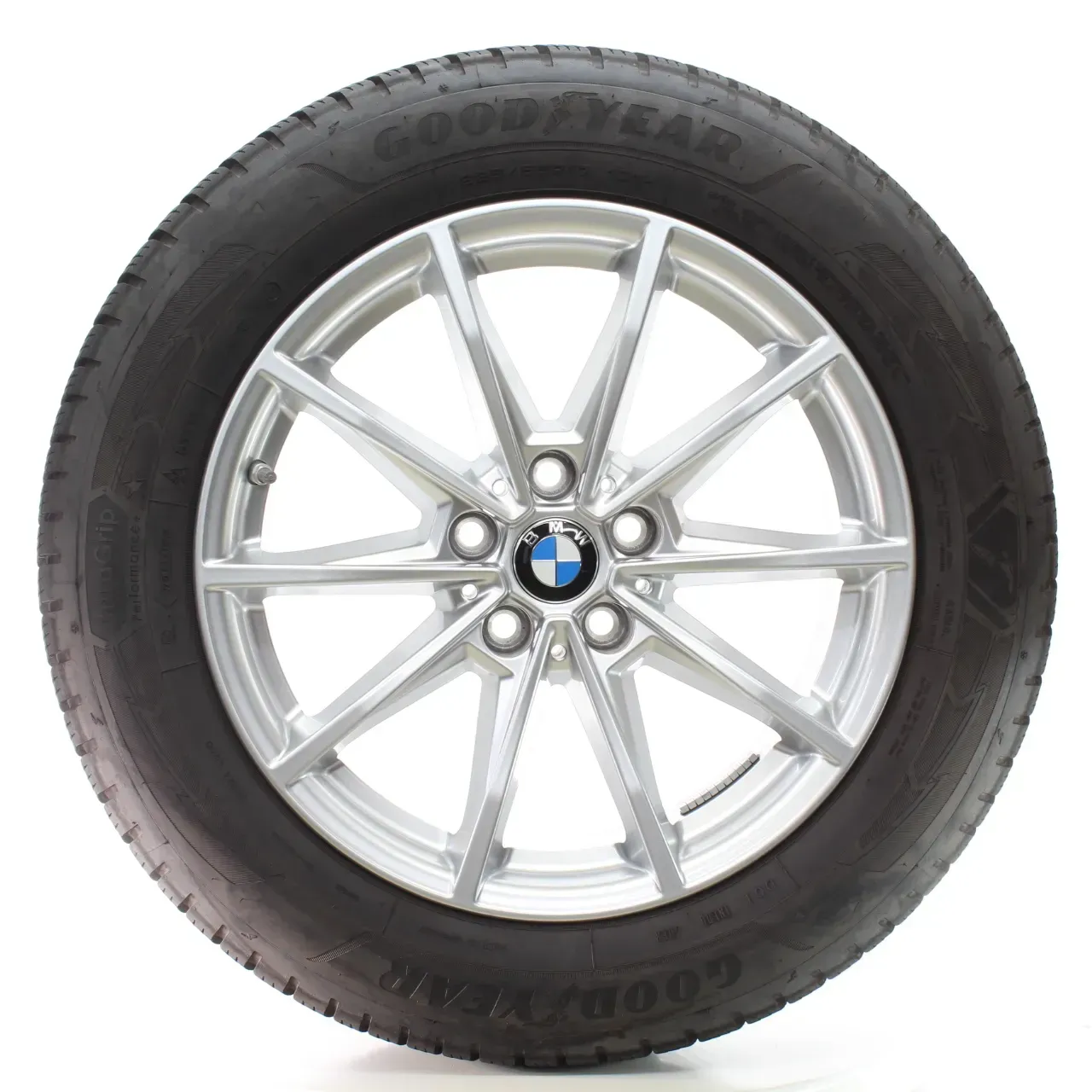 BMW 4er i4 G26 Winterräder V-Speiche 851 Goodyear 225/55R17 101H DOT25 6896762 - Bild 1